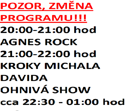 změna programu