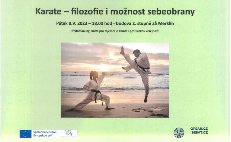 přednáška karate