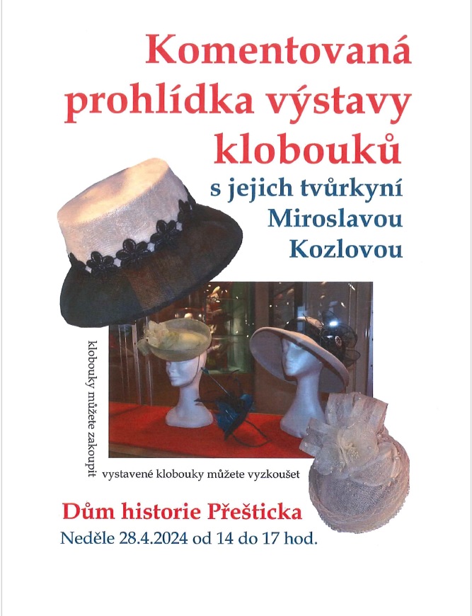 výstava klobouků