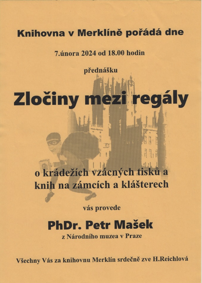 přednáška knihovna