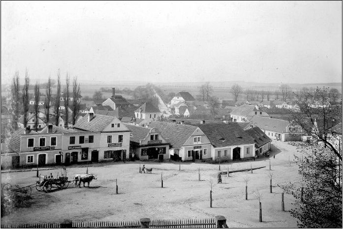 Merkl�n od n�m�st� k jezeru, rok 1910