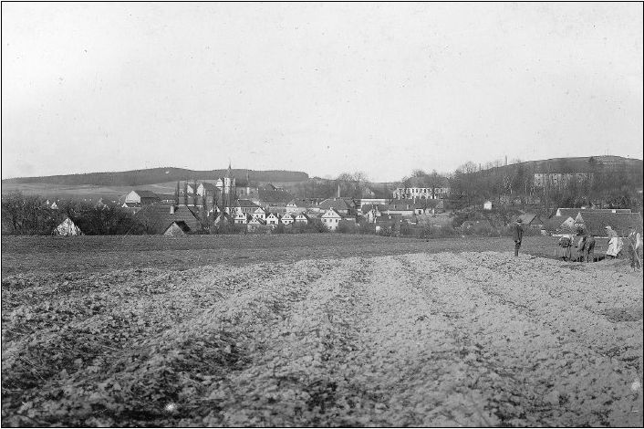 Pohled od Klou�ova